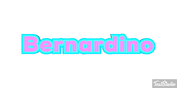 Bernardino Efecto de texto