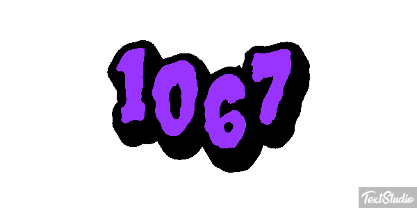 1067 Text effect
