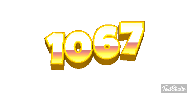 1067 Text effect