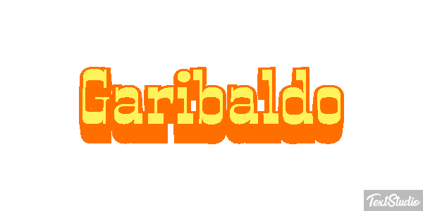 Garibaldo Effetto testo