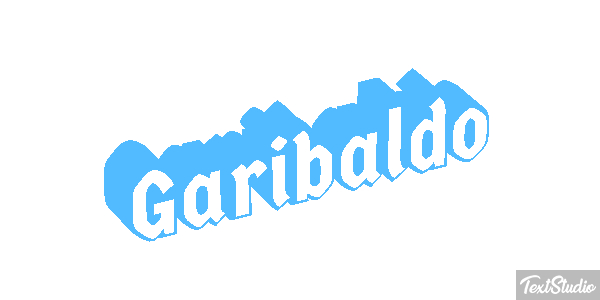 Garibaldo Effetto testo