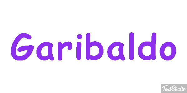Garibaldo Effetto testo