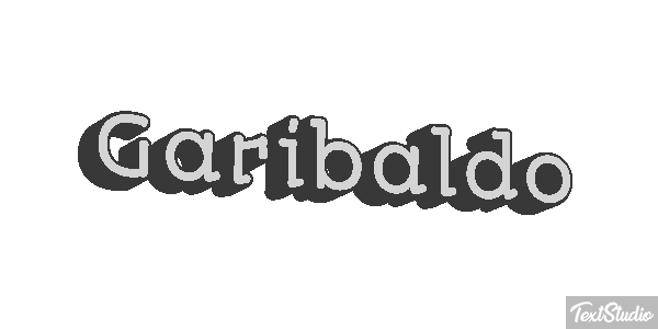 Garibaldo Effetto testo