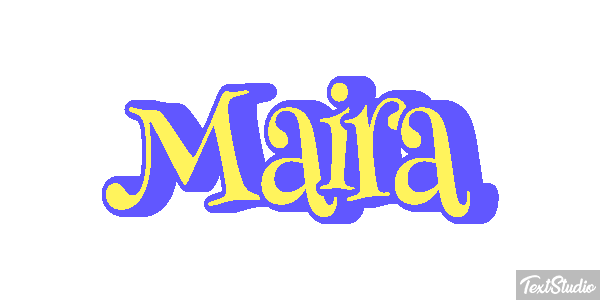 Maira Text effect