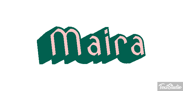 Maira Text effect