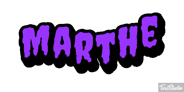 Marthe テキスト効果