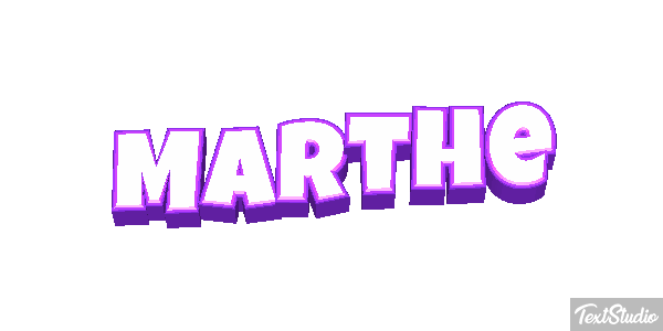 Marthe テキスト効果