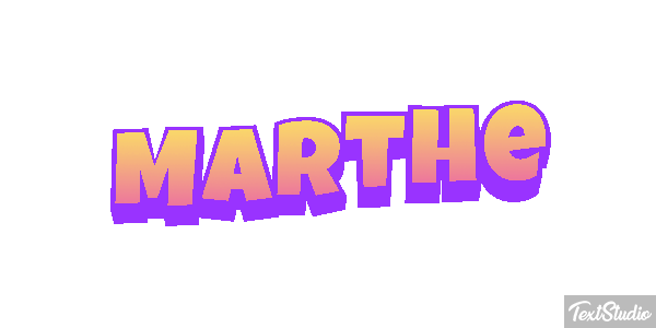 Marthe テキスト効果