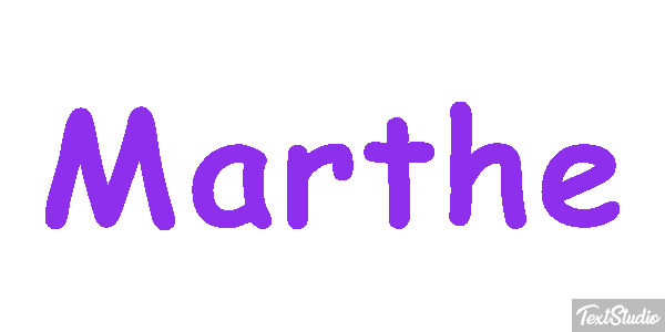 Marthe テキスト効果