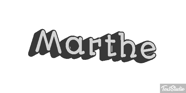 Marthe テキスト効果
