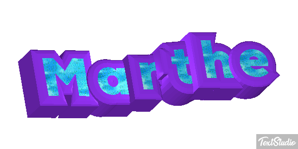 Marthe テキスト効果