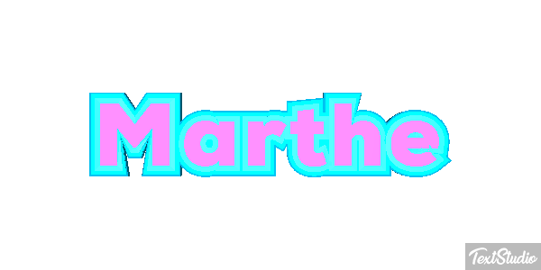 Marthe テキスト効果