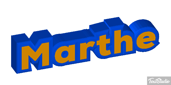 Marthe テキスト効果