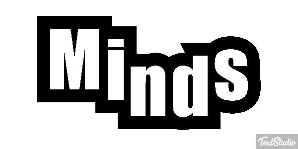 Minds Tekst effect