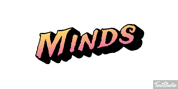 Minds Tekst effect