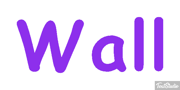 Wall Effet de texte