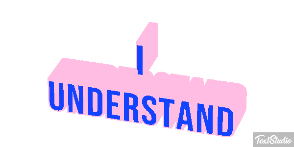 I understand Efekt tekstowy