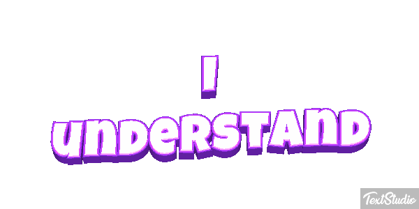 I understand Efekt tekstowy