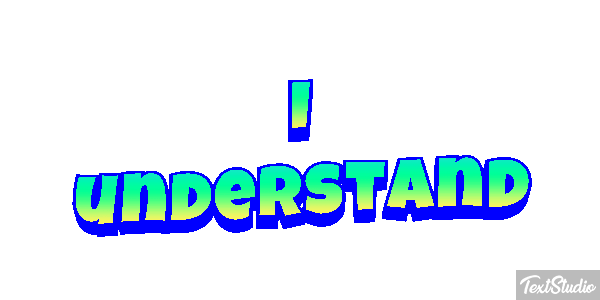 I understand Efekt tekstowy