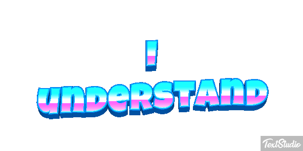 I understand Efekt tekstowy