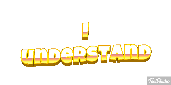 I understand Efekt tekstowy