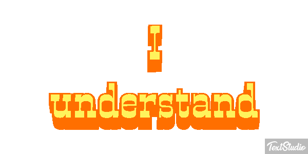 I understand Efekt tekstowy