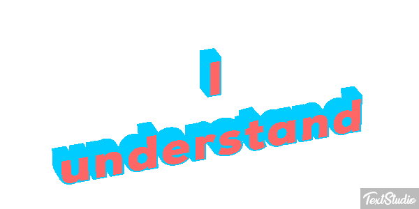 I understand Efekt tekstowy