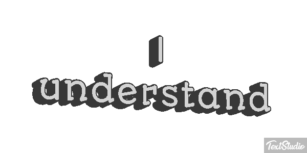 I understand Efekt tekstowy