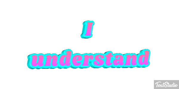 I understand Efekt tekstowy