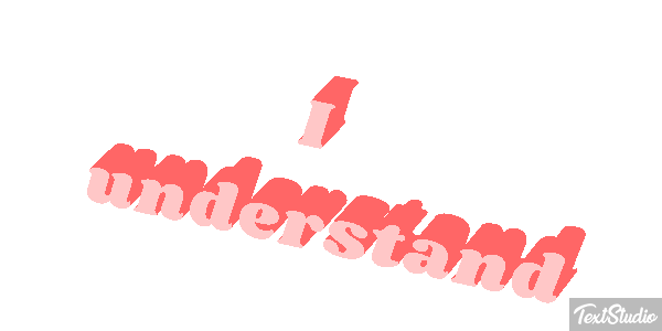 I understand Efekt tekstowy