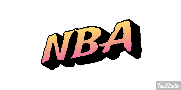 NBA Effetto testo