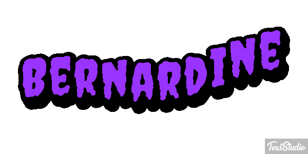 Bernardine Text effect