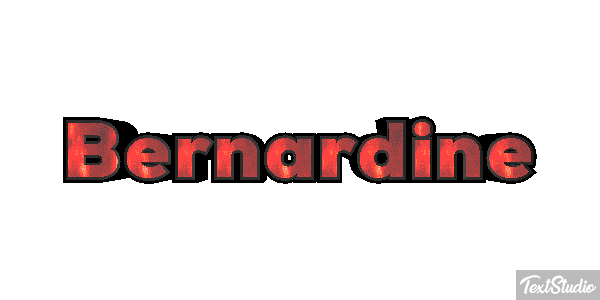 Bernardine Text effect