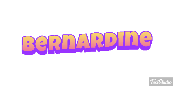 Bernardine Text effect