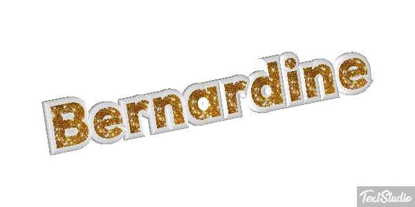 Bernardine Text effect