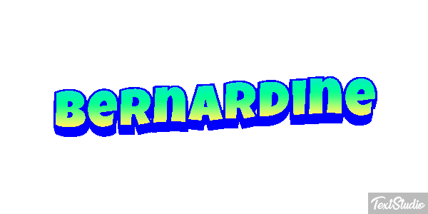 Bernardine Text effect