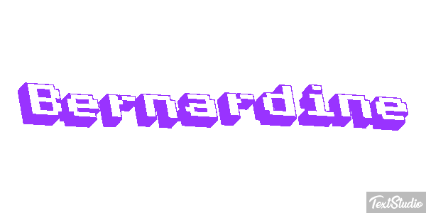 Bernardine Text effect