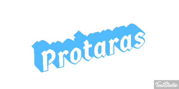 Protaras Effetto testo