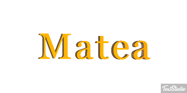 Matea Efekt tekstowy