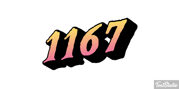 1167 Effet de texte