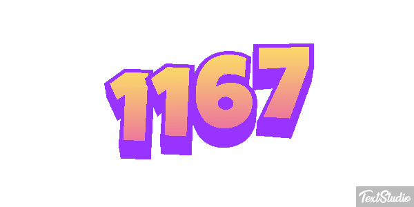 1167 Effet de texte