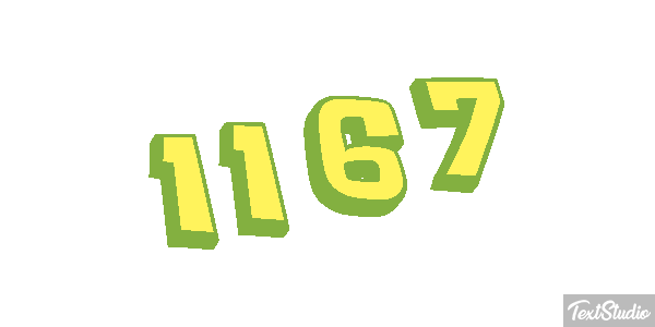 1167 Effet de texte