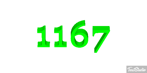 1167 Effet de texte