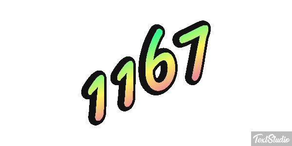 1167 Effet de texte