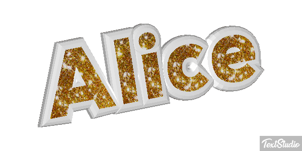 Alice Effetto testo