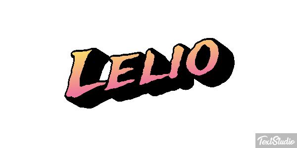 Lelio Efecto de texto