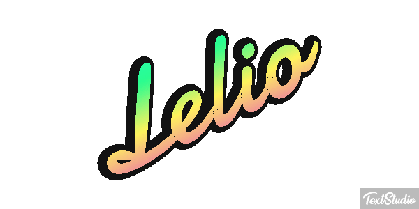 Lelio Efecto de texto