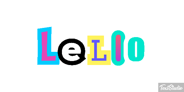 Lelio Efecto de texto