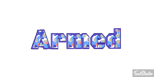 Armed Effetto testo