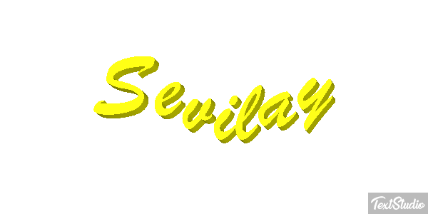 Sevilay Efecto de texto